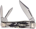 Rough Ryder Black Stag Bone 3-BLADE Stainless Clip Pen Lifetime Warranty. Fixed Price $25.16.