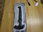 Camillus Titanium Bone Saw Black Rubber Handle With Sheath New. Fixed Price $16.00.