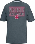 Ncaa Washington State Cougars Boys Youth Bar Design Vital Poly Tee, Charcoal Hea. Fixed Price $13.27.