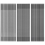 5-INCH Scroll Saw Blade Pin End Replacement 36PACK For Wood, High Carbon STEEL(2. Fixed Price $20.99.