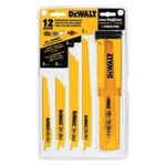 Dewalt DW4892 12-PIECE Reciprocating Saw Blade Set With Case. Fixed Price $26.99.