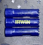 (3) Irwin Bi-metal Hole 5/8IN. 16MM Model# 373058BX Three Saws. Fixed Price $27.95.