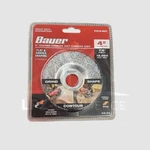 Bauer 4" Coarse Carbide Grit Carving Disc With 7/8" Arbor #58126. Fixed Price $37.00.