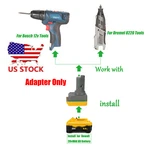 1X Adapter For Dewalt 20V Batteries Fit Dremel 12V & Bosch Tools. Fixed Price $18.69.