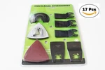 17PCS Oscillating Tool Saw Blades Mix Kit Cutter Plastic Stone Wood Cutting. Fixed Price $37.08.