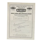 Vintage 1966 Sears Craftsman Edge Guide & Contour Finger 25163 Instructions Oem. Fixed Price $7.99.