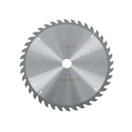 Industrial-grade 10" 25.44MM 40T Saw Blade With Carbide Teeth, Silver Coating. Fixed Price $13.42.