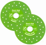 4.5'' Rock Slab Grinding Disc, 1.2'' Diamond Ultra Width Tile Blade 7/8'' Arb.... Fixed Price $20.93.