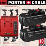 2PACK Volt 4.5AH Battery /charger For Porter Cable PC18BLX. Fixed Price $54.98.