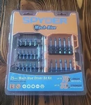 Spyder Mach-blue Driver Bit Kit 25 Piece Metallic 19029 Sealed. Fixed Price $28.95.