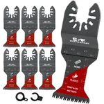 S&f Stead Fast 6 Pcs Oscillating Saw Blades, Japanese Teeth, Curved Edge Tool. Fixed Price $32.18.