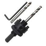Jiecheng Bi-metal Hole Saw Arbor Mandrel 3.5 X 11.8 Cm, Black. Fixed Price $16.31.