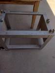 Metal Stand For Ryobi BT3000/BT3100 With Fence Holder & Caster Wheels. Fixed Price $99.99.