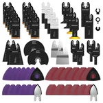 Cut Sand Saw Multiple Projects - 190PC Oscillating Tool Blade Set. Fixed Price $51.99.