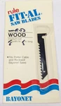 Rule Fit-al Wood Blade R-52 For Porter Cable & Rockwell Bayonet Saws. Fixed Price $8.50.
